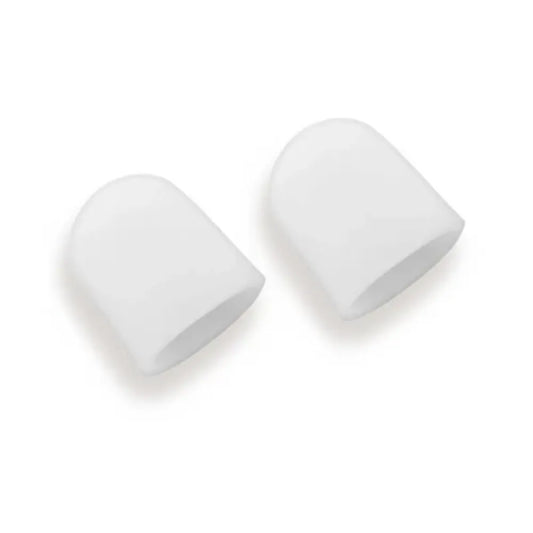 اتش تي،واقي اصبع القدم،مصنوع من السيلكون،يزيل مشاكل الأظافر الناتجة عن الأحذية الضيقة والمدببة،ابيض،HTF1019