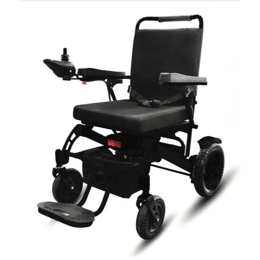 اتش تي،كرسي متحرك،كهربائي،18 انش،خفيف الوزن،بطارية ليثيوم،قابل للطي،اسود،KR8803