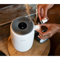 ليفويت،منقي هواء,صغير الحجم،يغطي مساحةلغاية17م2،تنقية الهواء في جميع الاتجاهات,أبيض,LAP-C161