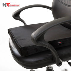 اتش تي،مقعد مربع،ميموري فوم،يقلل من الضغط علي العمود الفقري،يقلل من الالم أسفل الظهر،HT215