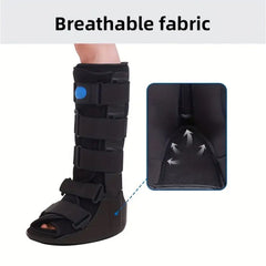 جبيرة قدم هوائية،مقاس M،طويلة،بديلةللجبس،خفيفة الوزن،جودة عالية