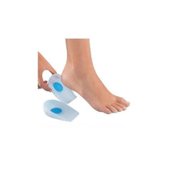 اتش تي،كعب سيلكون،سهلة الارتداء،لتخفيف الام كعب القدم والشوكة العظمية،شفاف،HTF1005