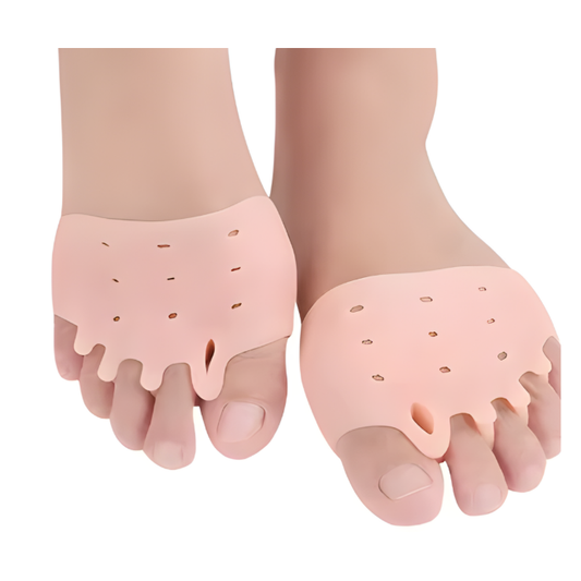 اتش تي،فاصل أصابع،مع وسادة،مصنوع من السيليكون،تخفف وجع الاحتكاك،تمنع مسامير القدم والبثور،HTF1003