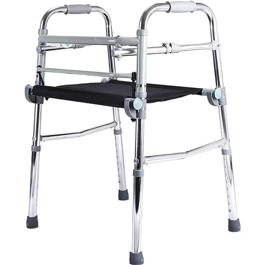 مشاية،ألمنيوم،4أرجل،مع مقعد،قابلة للطي،DY04961 L