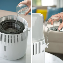 فيليبس،منقي هواء،يغطي مساحة لغاية56م2،ترطيب بالبخار،ذكي،استهلاك طاقة منخفض،أبيض،HU5710/00