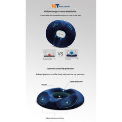 اتش تي،مقعد بواسير،حديث،ميمورى فوم،تخفيف آلام الظهر و التنميل اثناء الجلوس،HT202