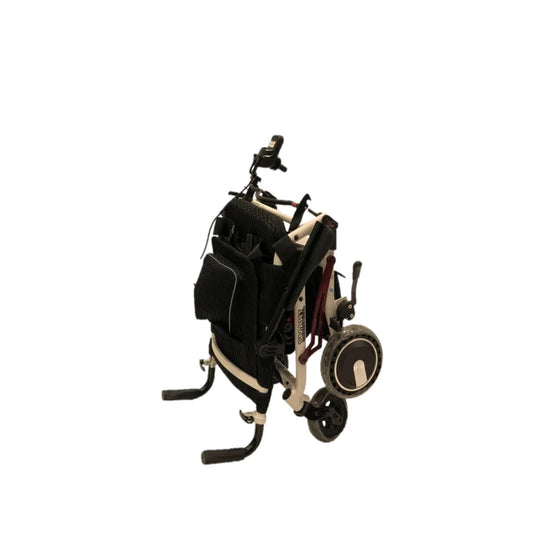 كرسي كهربائي،عرض المقعد 38سم،تصميم خفيف الوزن ،اسود،DY01108