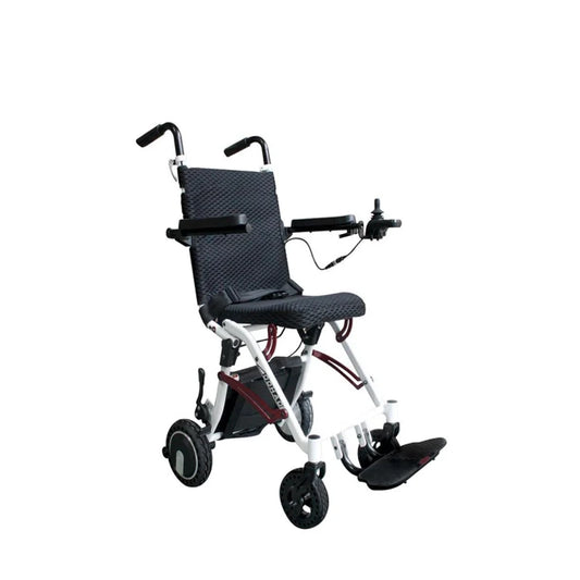 كرسي كهربائي،عرض المقعد 38سم،تصميم خفيف الوزن ،اسود،DY01108