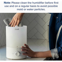 ليفويت،مرطب هواء،مع موزع زيوت عطرية،يعمل لمد 25ساعة،بخار بارد،خزان مياه بسعة 3 لتر،أبيض،LUH-D302-WAE