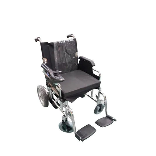 كرسي كهربائي،عرض المقعد 51 سم،إطار فولاذي قابل للطي،اسود ،DY01112A-51