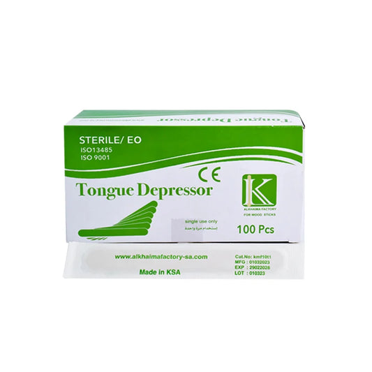 الخيمة،خافض لسان،خشبي،معقم و مغلف،مصقول الحواف،عدد100