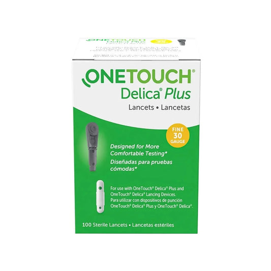 وان تتش،ديليكيا بلس،ابر الشك،30غرام،معقمة،عدد100 ابرة