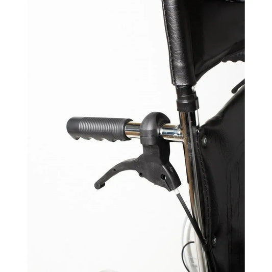 كرسي متحرك،عرض المقعد 51 سم، مساند قدم قابلة للتعديل،اسود ،DY01903GC