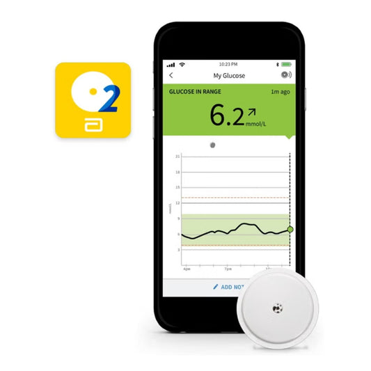 فري ستايل ليبرى 2، حساس قياس السكر بالدم ، عدد 10 ،خفيف، قراءات دقيقة ،ابيض