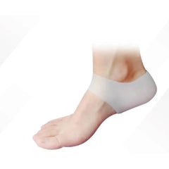 اتش تي،واقي كعب طبي،سيلكون،يمتص الصدمات أثناء المشي،ابيض،HTF1010