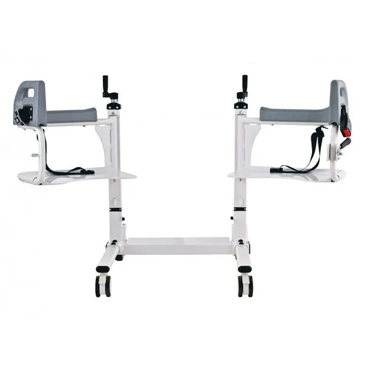 كرسي حمام متحرك، يدوي،عرض المقعد 51سم،قفل مزدوج وحزام الأمان،DY07760