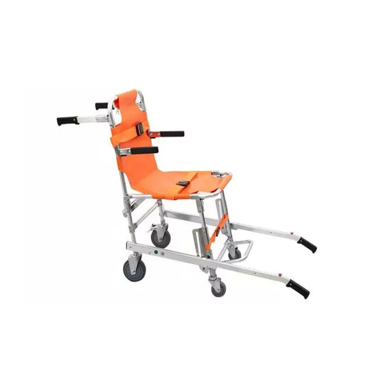 كرسي درج يدوي ،مقابض رفع مريحة، خفيفة الوزن، برتقالي، NF-W2