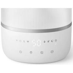 فيليبس،منقي هواء يغطي مساحة لغاية38م2،إستشعار الرطوبة،تنبيه نفاد المياه،أبيض،HU1509/00