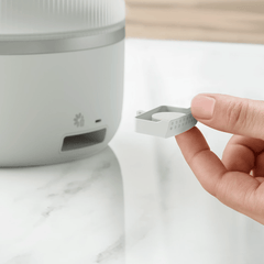 فيليبس،منقي هواء يغطي مساحة لغاية38م2،إستشعار الرطوبة،تنبيه نفاد المياه،أبيض،HU1509/00