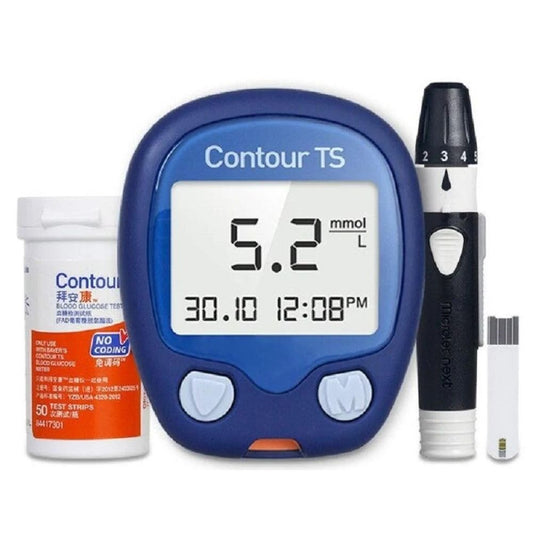 كونتور تي اس،جهاز قياس سكر الدم،طقم واحد سهل،دقيق