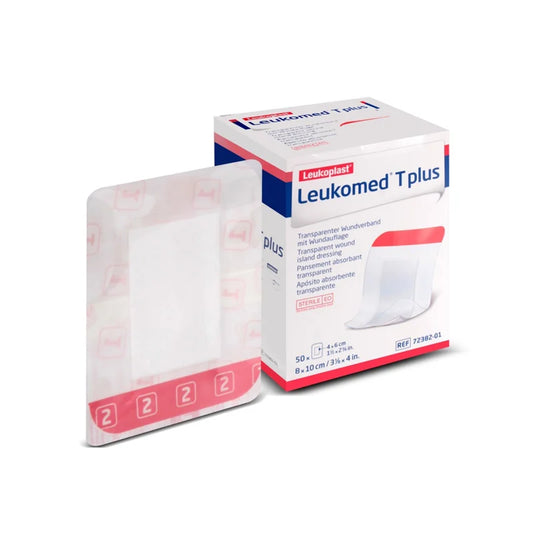 ليكيوبلاست،تي بلس،ضمادة جروح،عدد 1،مقاس 8×10،ضد الماء