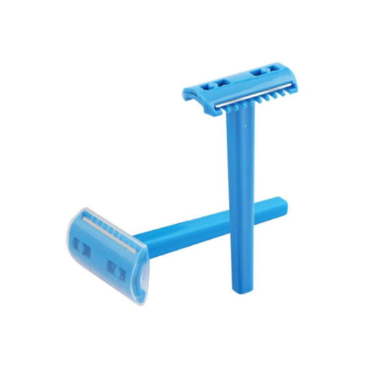 كي بي أم،شفرةحلاقة،عدد100حافة مزدوجة،غير معقمة،أزرق