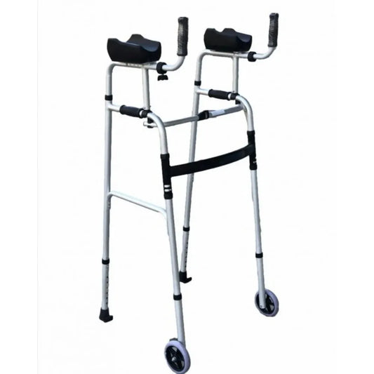 مشاية،بكفرات مع ساندذراع،مقامة للصدأ،فضي،DY01975-L-5