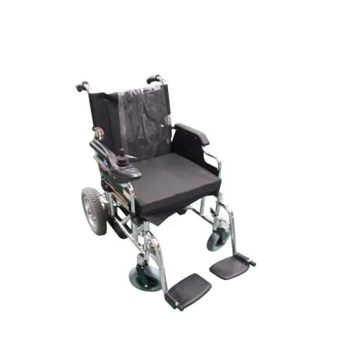 كرسي كهربائي،عرض المقعد 46سم،إطار فولاذي قابل للطي ،اسود،DY01112A،46