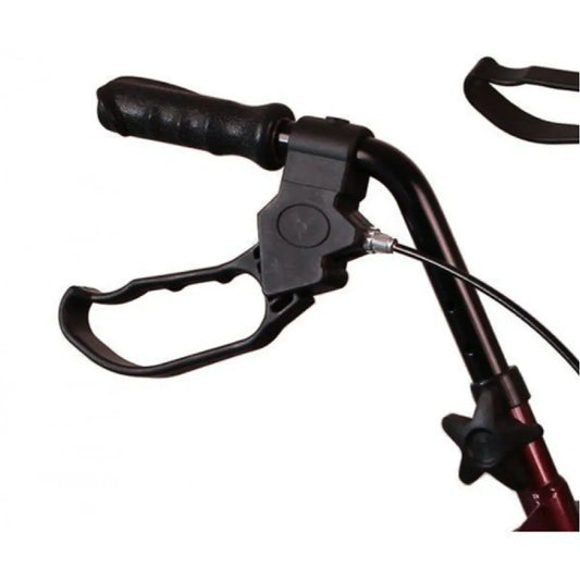 مشاية مع مقعد،ألمنيوم،عجلات ضد الصدمات،DY049144