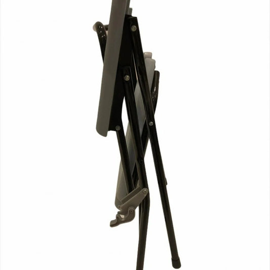 اتش تي ،كرسي حمام ،ستيل،مقعد مقاوم للماء،اقدام ثابتة مضادة للانزلاق،ازرق رمادي،CA699-1