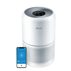 ليفويت،منقي هواء،يغطي مساحة لغاية50م2،فلترH13 HEPA،مع جهاز استشعار جودة الهواء، أبيض،Core 300S