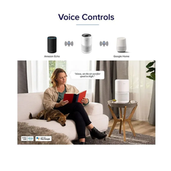 ليفويت،منقي هواء،يغطي مساحة لغاية50م2،فلترH13 HEPA،مع جهاز استشعار جودة الهواء، أبيض،Core 300S