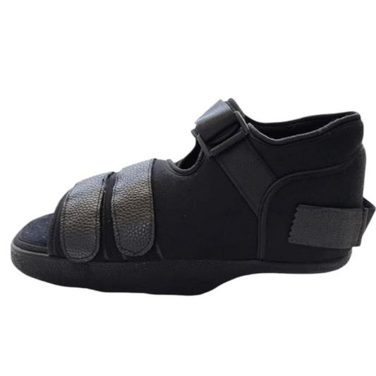 اتش تي،حذاء تحميل امامي،مقدمة مربعة الشكل،تخفيف الضغط على المناطق المتقرحة من الكعب،اسود،HT816