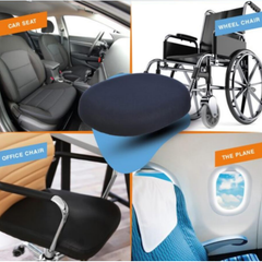 اتش تي،مقعد طبي،بيضاوي،مقاسS،فوم ألمانى عالى الجودة،تخفيف الضغط على الحوض واسفل الظهر،RC901 S