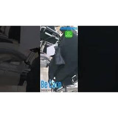 كرسي كهربائي،عرض المقعد 46 سم،سهل التخزين قابل للطي أسود،DY01111A-46