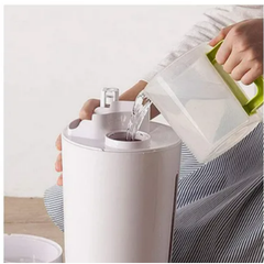 بلاك أند ديكر،مرطب هواء،سعة 5 لتر،يغطي مساحة430قدمًا مربعًا،يعمل بالموجات فوق الصوتية،أبيض،HM5000-B5