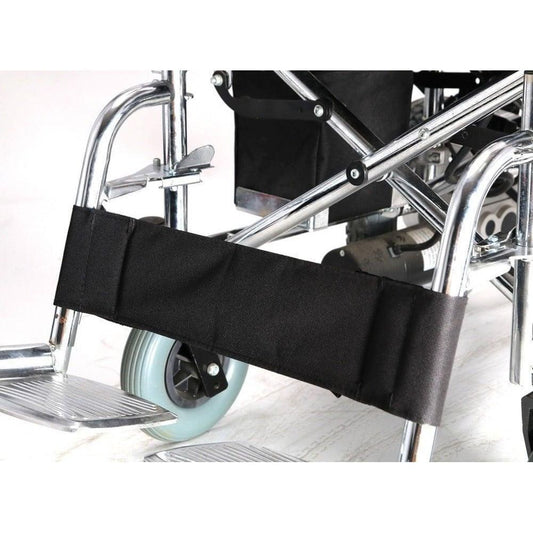 كرسي كهربائي،عرض المقعد 56 سم،سهل التخزين قابل للطي،اسود،DY01111A-56