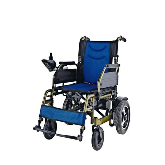 كرسي كهربائي،عرض المقعد 51سم ،اقتصادي، سهل التخزين،أزرق،DYO1112