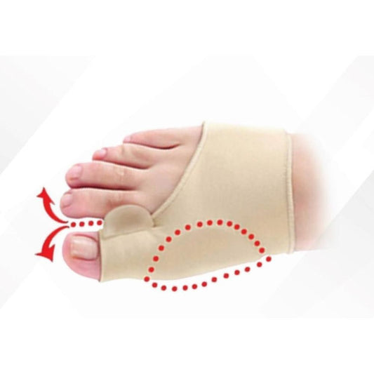 اتش تي،واقي إبهام،مع فاصل قماشي،مريحةومتينة،بيج،HTF1008