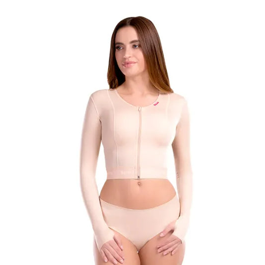 ليبوالاستيك mtf smoth comfort،مشدتجميلي للصدر مع الذراع،مقاس L