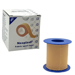 نيوبلاست،بلاستر رول قماش ، مقاس 2.5cm *5 yds ، بيج