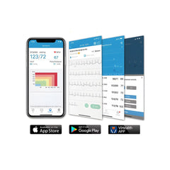 أي ام كير،جهاز قياس ضغط الدم و تخطيط القلب،بطاريةمدمجة،خفيف الوزن،bp2