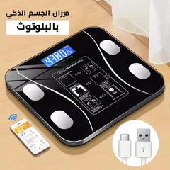 ميزان الجسم الذكي بالبلوتوث، تحليل شامل للجسم،شاشة Sf400،LCD