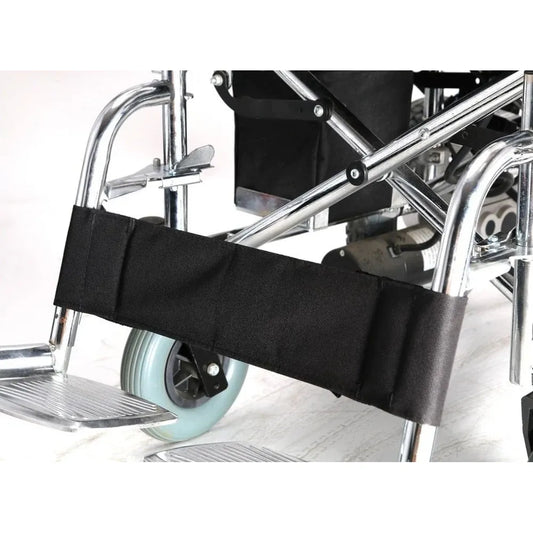 كرسي كهربائي،عرض المقعد 35 سم،سهل التخزين قابل للطي،أسود،DY01111A-35