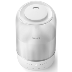 فيليبس،منقي هواء يغطي مساحة لغاية38م2،إستشعار الرطوبة،تنبيه نفاد المياه،أبيض،HU1509/00