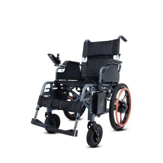 كرسي كهربائي،عرض المقعد 38سم ،تحكم سهل في الاتجاهات ،اسود،DY01102LA