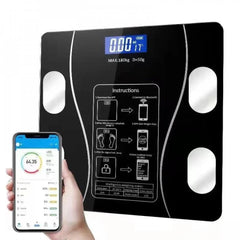 ميزان الجسم الذكي بالبلوتوث، تحليل شامل للجسم،شاشة Sf400،LCD